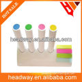 promotion 4 in1 plastic highlighter set with notepad